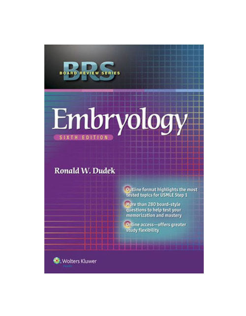 BRS Embryology 6th Edition