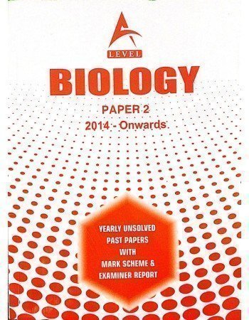 A Level Biology Paper 2 Unsolved upto June 2020