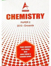 A Level Chemistry Paper 2 Unsolved upto June 2023 Books Baar