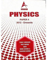 A Level Physics Paper 4 Unsolved upto June 2023 Books Baar