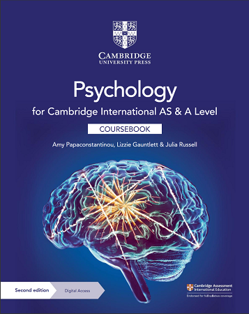 Cambridge International AS &#038; A Level Psychology Coursebook 2nd Edition - Colored Matte Finish