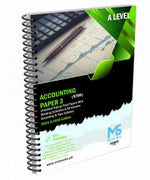 Load image into Gallery viewer, A Level Unsolved Topical Accounting P3 (2025-2026 Edition) MS Books