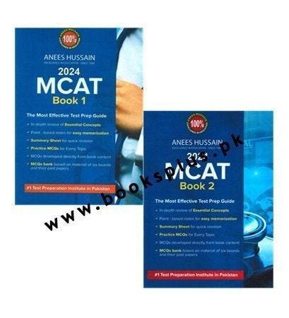 Anees Hussain MCAT Set 2024 Latest Edition