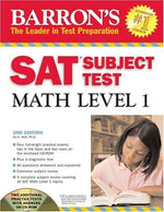 Load image into Gallery viewer, Barron&#8217;s SAT Subject Test Math Level 1 2nd Edition
