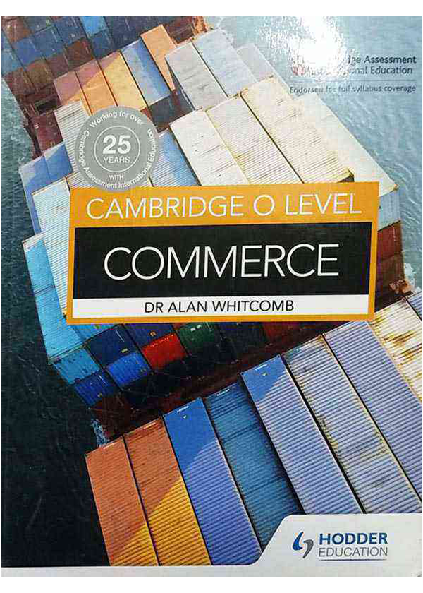 Commerce Text Cambridge IGCSE & O Level Commerce Textbooks & Study Guides | Book Baa ...