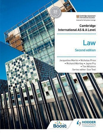 Cambridge International AS and A Level Law Second Edition - Original