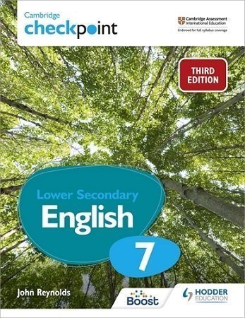 Cambridge Checkpoint Lower Secondary English Students Book 7 3rd Edition - Colored Matte Finish