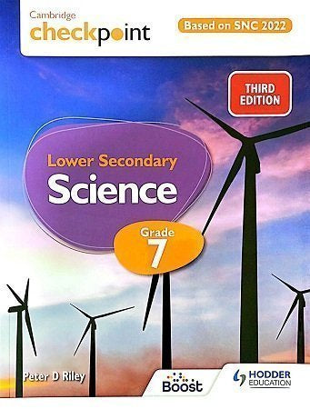 Cambridge Checkpoint Lower Secondary Science Textbook 7 Hodder (SNC)