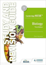 Load image into Gallery viewer, Cambridge IGCSE Biology Study and Revision Guide 3rd Edition Hodder
