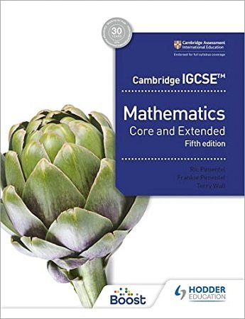 Cambridge IGCSE Core and Extended Mathematics 5th Edition Hodder