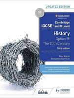 Load image into Gallery viewer, Cambridge IGCSE and O Level History Option B The 20th Century 3rd Edition Hodder - Color Matte Finish