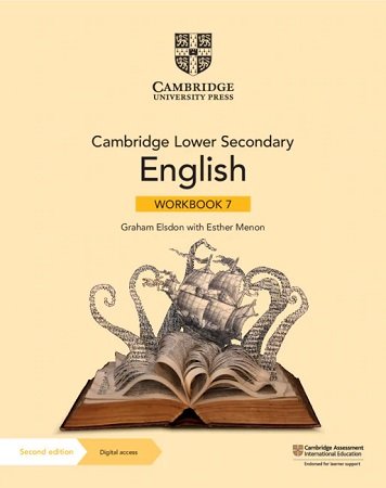 Cambridge Lower Secondary English Workbook 7 2nd Edition (UK) - Black & White