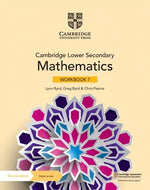 Load image into Gallery viewer, Cambridge Lower Secondary Mathematics Workbook 7 2nd Edition (UK) - Black &amp; White