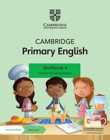 Cambridge Primary English Workbook 4 2nd Edition UK - Original with Digital Access