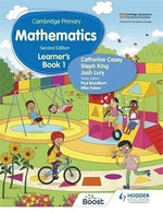 Load image into Gallery viewer, Cambridge Primary Mathematics Learner&#8217;s Book 1 2nd Edition Hodder
