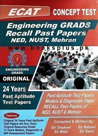 ECAT Engineering GRADS MCQs Past Papers 2022 Edition