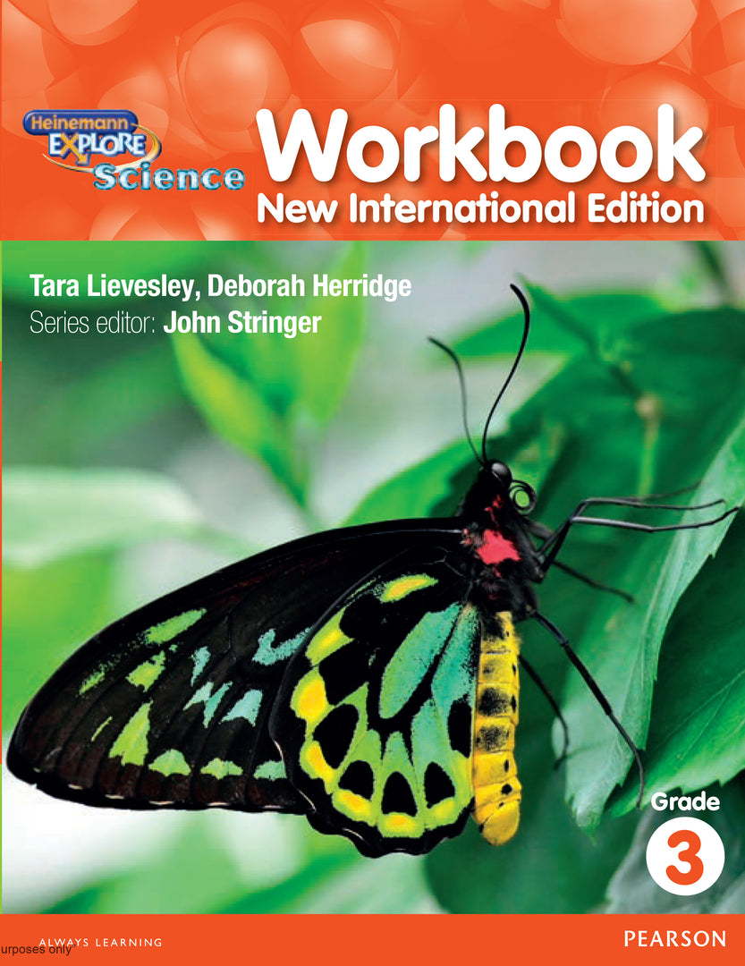 Pearson Exploring Science Workbook 3 Kifayat Publisher
