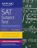 Load image into Gallery viewer, Kaplan SAT Subject Test Mathematics Level 1 10th Edition
