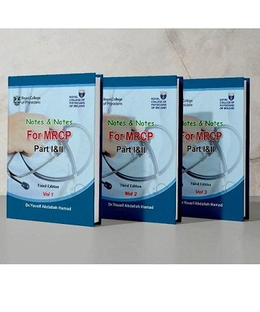 Notes and Notes for MRCP 1 and 2 3rd Edition 2023 3 Volume Set