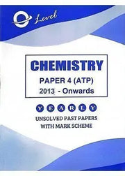 O Level Chemistry Paper 4 ATP Unsolved upto June 2023 Books Baar