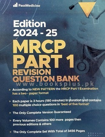 Passmed MRCP Part 1 Revision Qbank 2024-2025 7 Volume Set