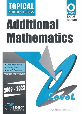 Redspot O Level Additional Mathematics Topical 2024 Edition