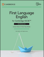 Load image into Gallery viewer, Cambridge IGCSE First Language English Workbook 6th Edition
