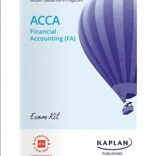 Kaplan ACCA F3 Financial Accounting (FA) Exam Kit 2025