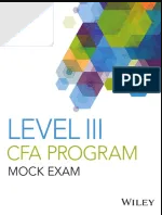 Wiley CFA Level 3 Mocks 2019