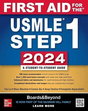 First Aid for the USMLE Step 1 2024 - Spiral Binding