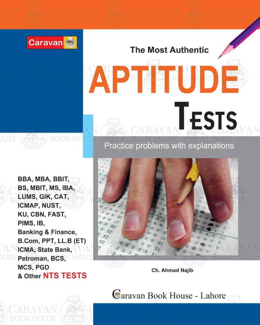 Aptitude Tests by Ch Ahmad Najib Caravan