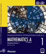 Load image into Gallery viewer, PEARSON EDEXCEL INTERNATIONAL GCSE (9-1) MATHEMATICS A STUDENT BOOK 1