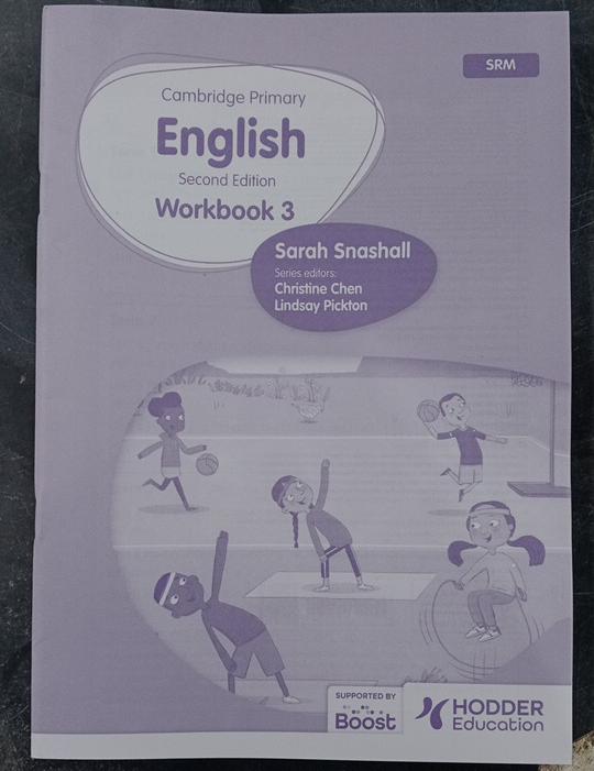 CAMBRIDGE PRIMARY ENGLISH WORKBOOK 3 SRM