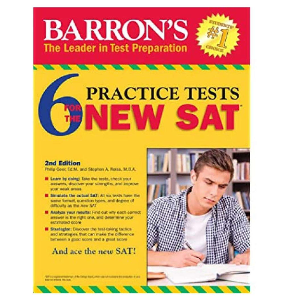 Barron&#8217;s 6 Practice Tests for the New SAT