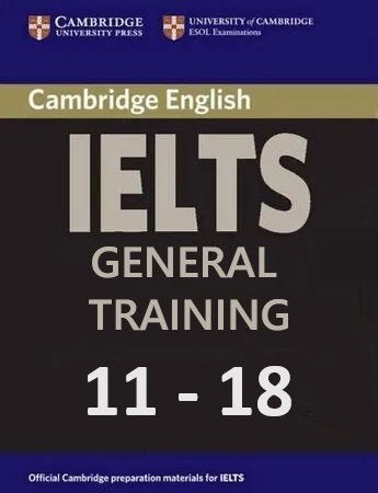 Cambridge English IELTS General Training 11-19 Set with Audio