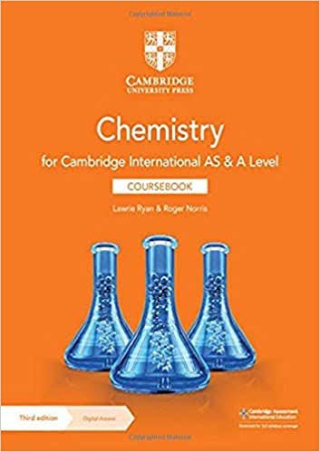 Cambridge International AS &#038; A Level Chemistry Coursebook 3rd Edition