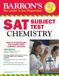 Barron&#8217;s SAT Subject Test Chemistry 13th Edition