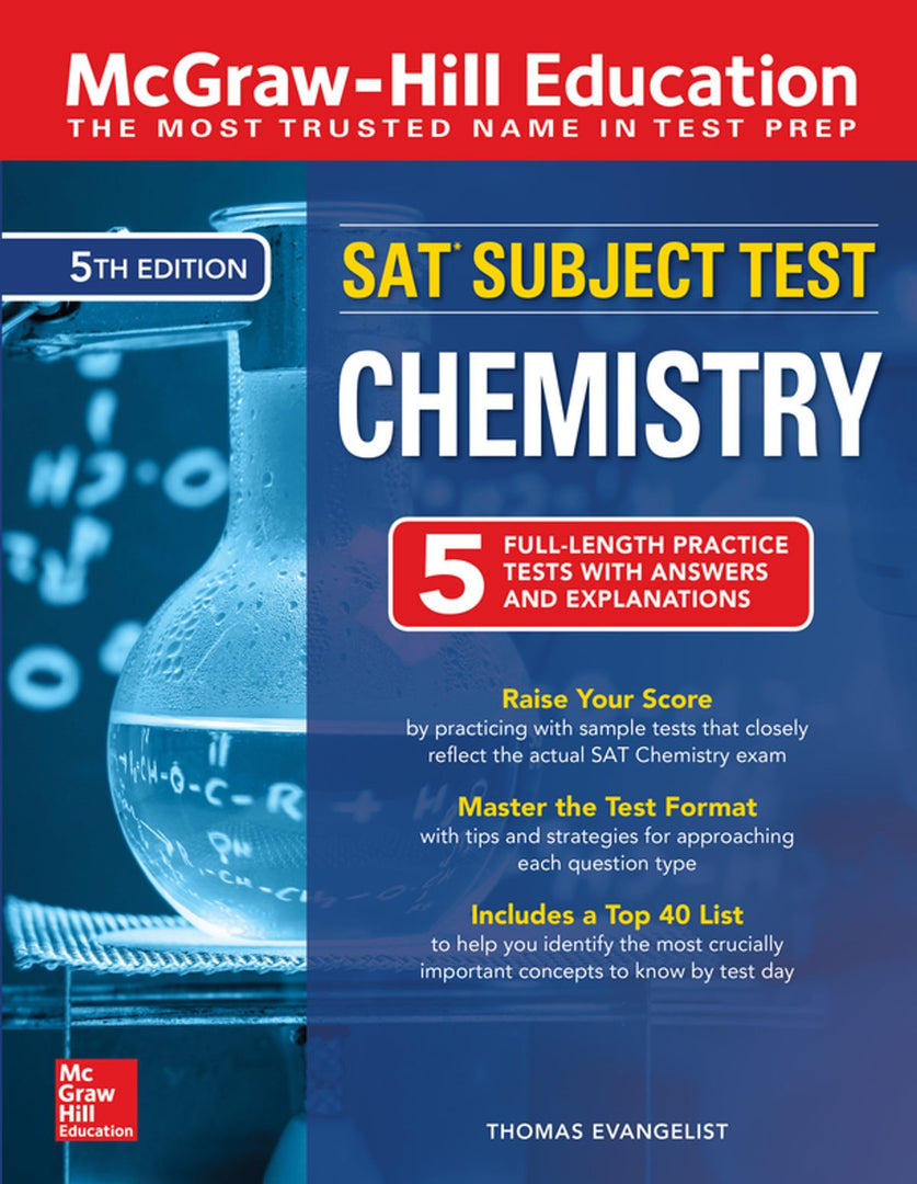 SAT Subject Test Chemistry 5th Edition McGraw Hill