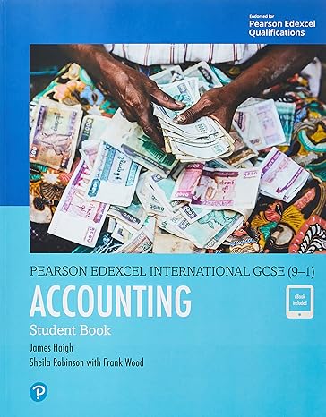 Edexcel International GCSE (9-1) Accounting